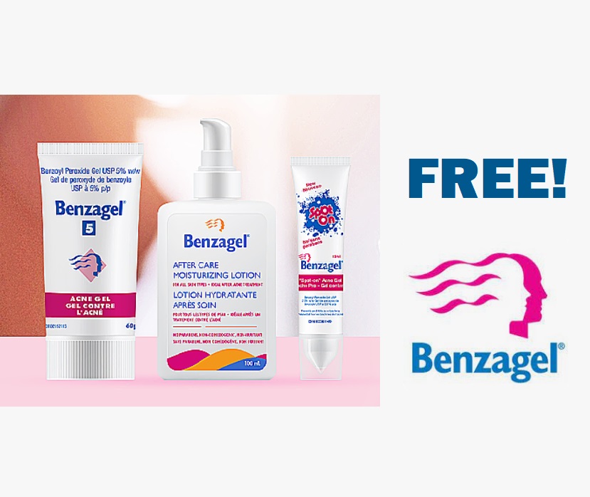 Image FREE Benzagel Acne Gel, Acne Wash & Moisturizer