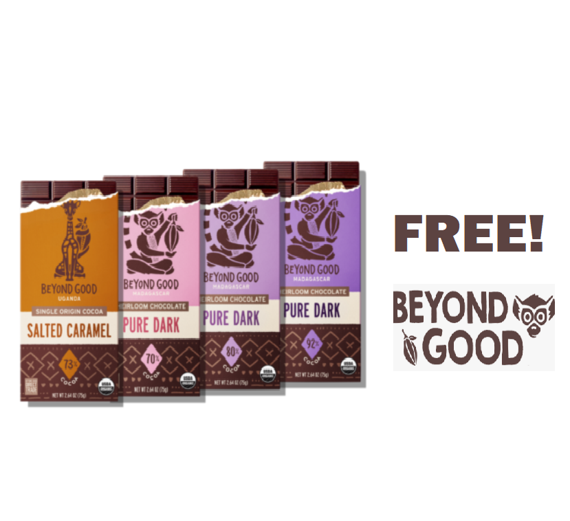 Image FREE Beyond Good Chocolate Bars
