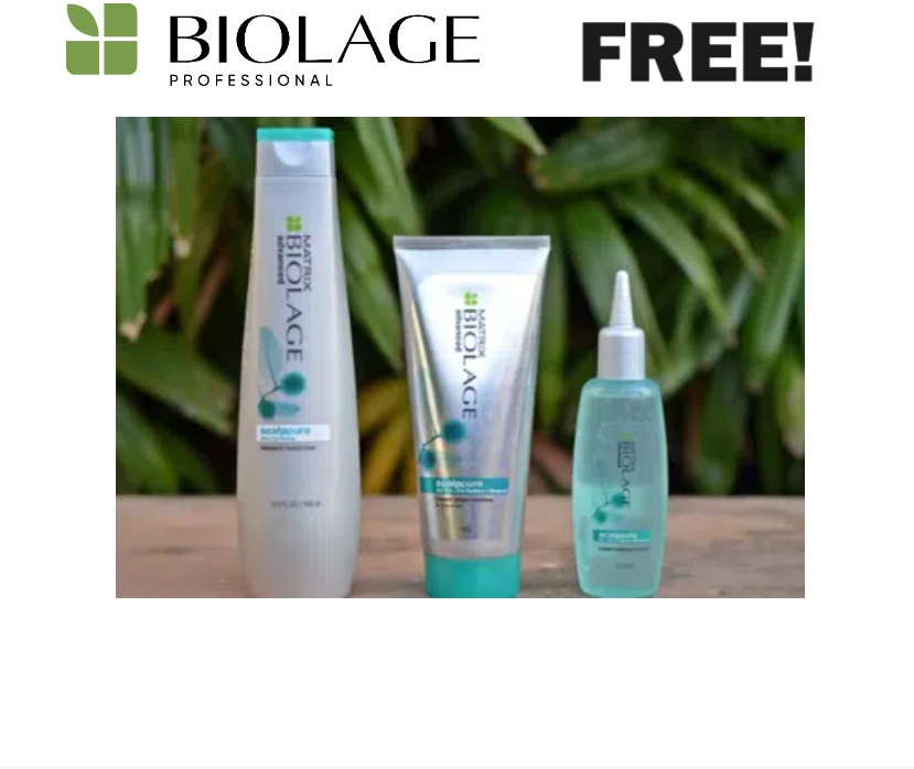 Image FREE Biolage Scalp Sync clarifying Shampoo