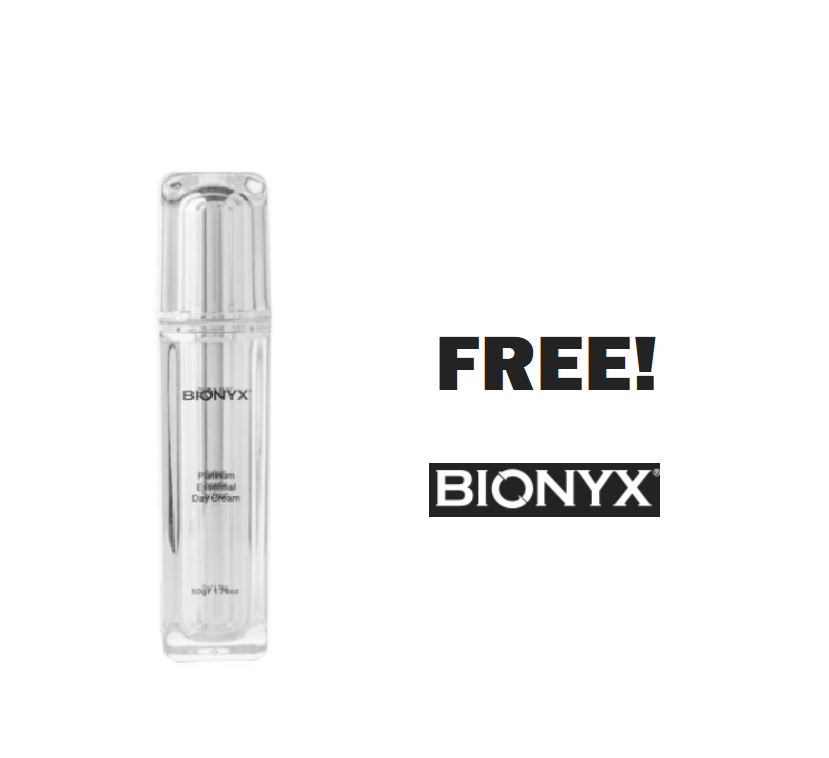 Image 2 FREE Bionyx Platinum Essential Day Cream Samples