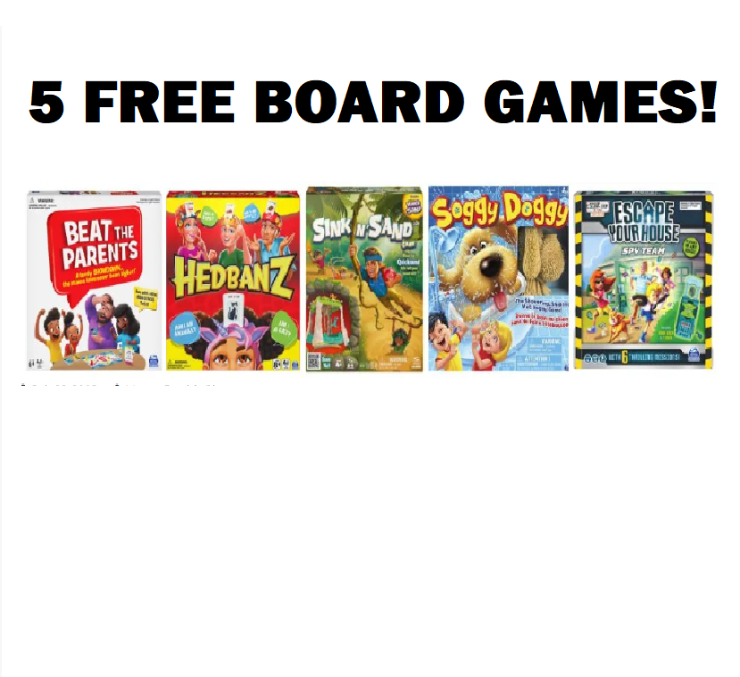 Image 5 FREE Board Games Worth $100