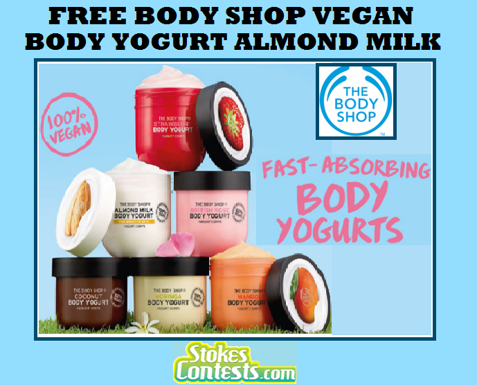 Image FREE Body Shop Body Yogurt Almond Milk 