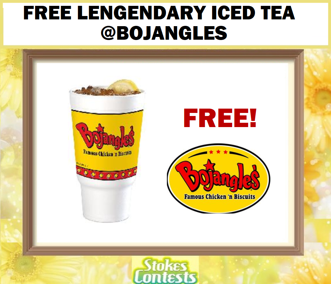 Image FREE Legendary Iced Tea at Bojangles