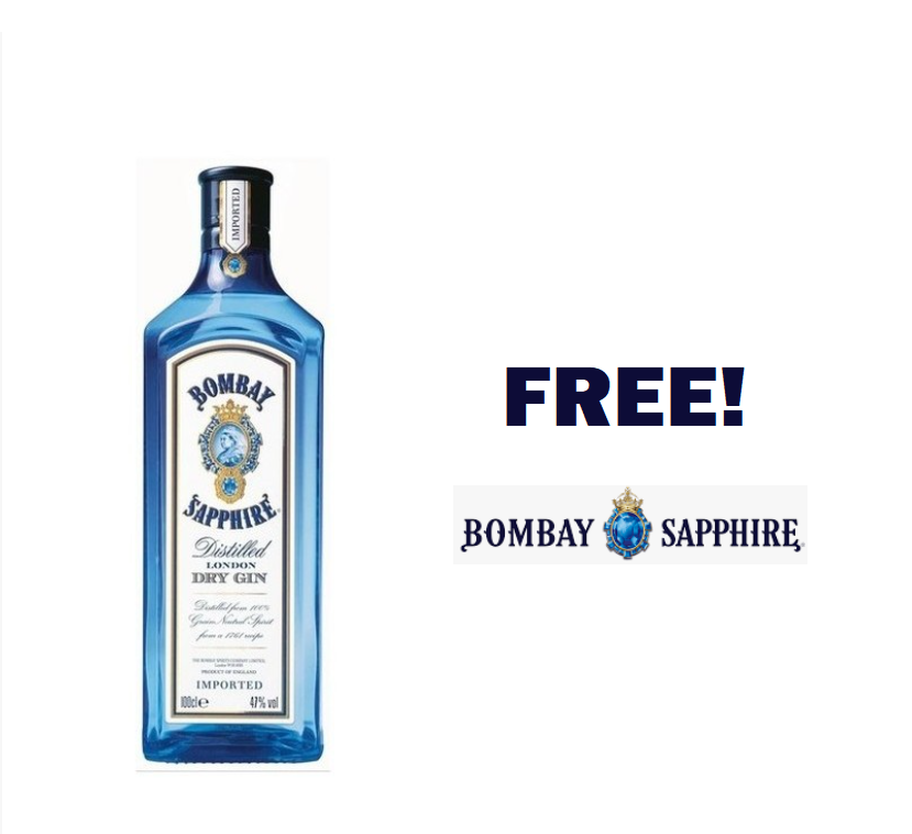 Image FREE Bombay Sapphire Gin