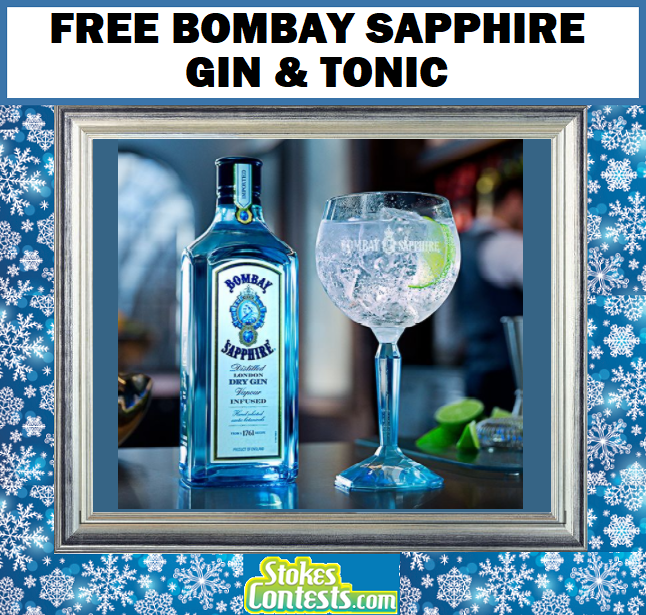 Image FREE Bombay Sapphire Gin & Tonic