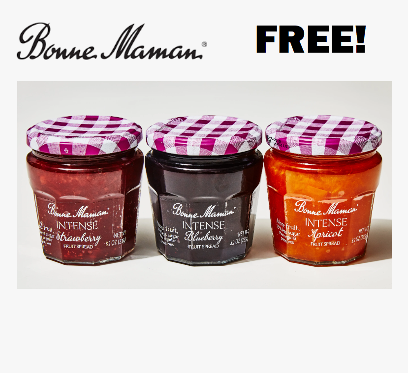 Image FREE Bonne Maman Fruit Spreads