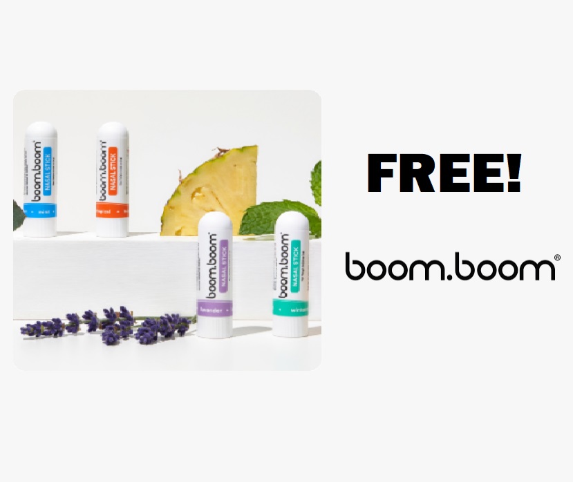 Image FREE BoomBoom Aromatherapy Nasal Stick 