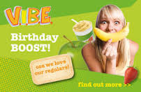 Image FREE Birthday Boost Drink from Boost Juice Bars
