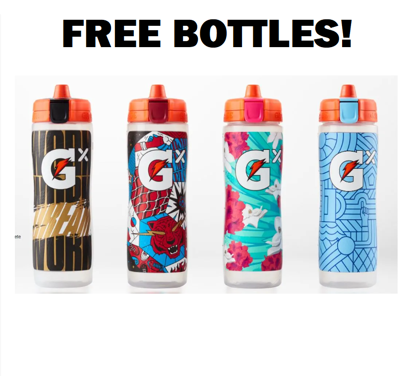 Image FREE Limited-Edition Gatorade Bottles