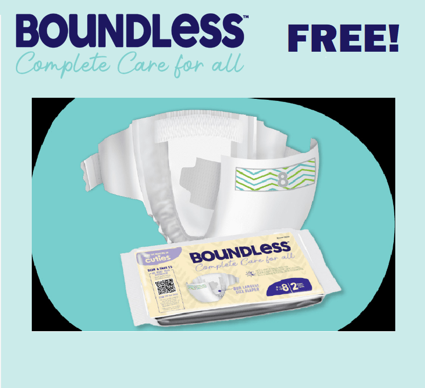 Image FREE Boundless Size Youth Diaper