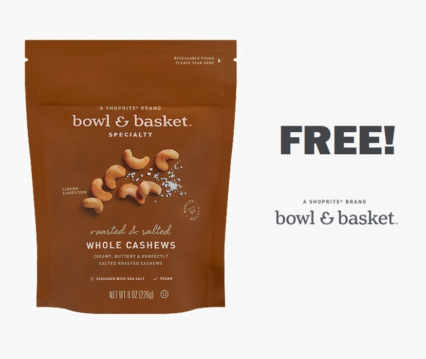 Image FREE Bowl & Basket Cashews