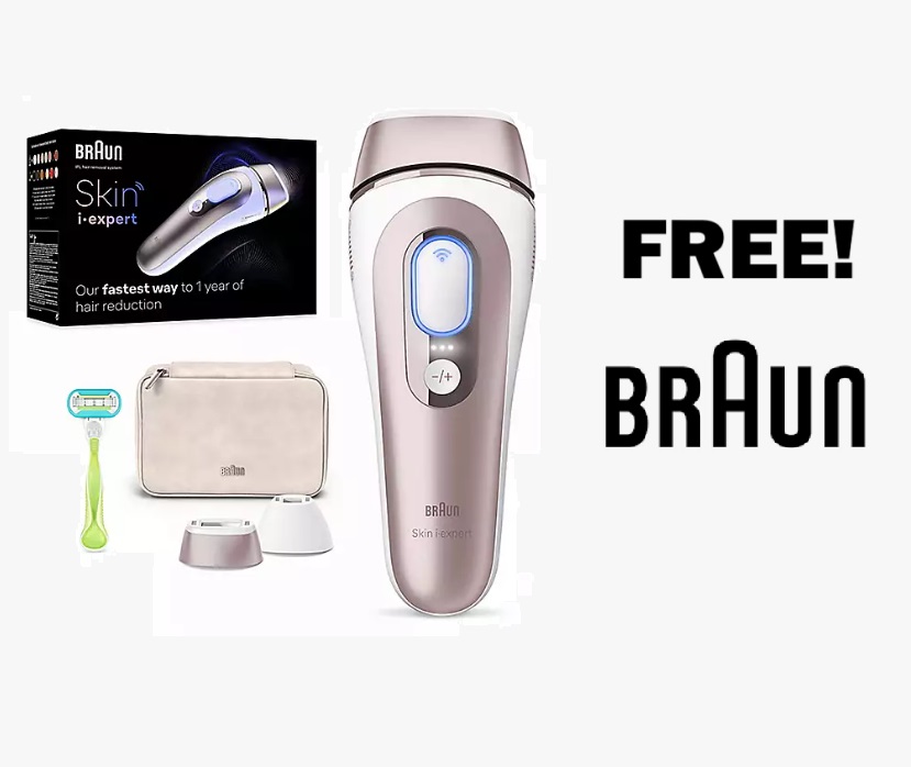 Image FREE Braun Smart Hair Removing IPL! Worth £499! (must apply)