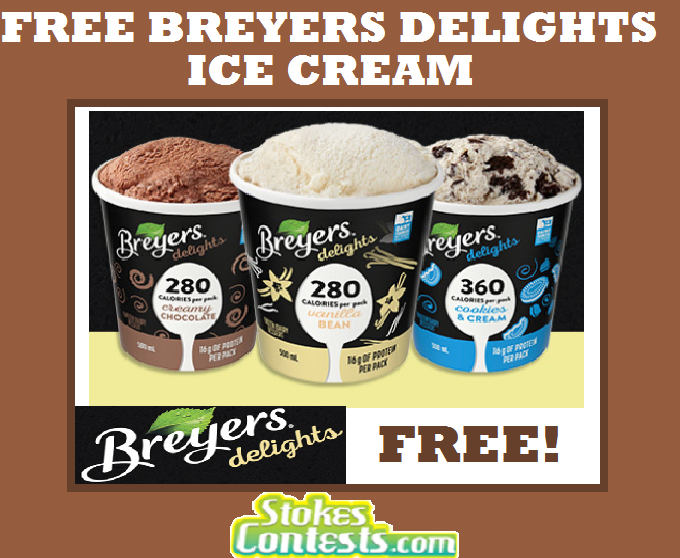 Image FREE Breyers Delight Ice Cream