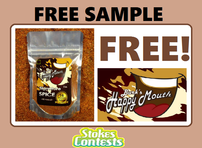 Image FREE Burk's Happy Mouth Signature Spice Sample