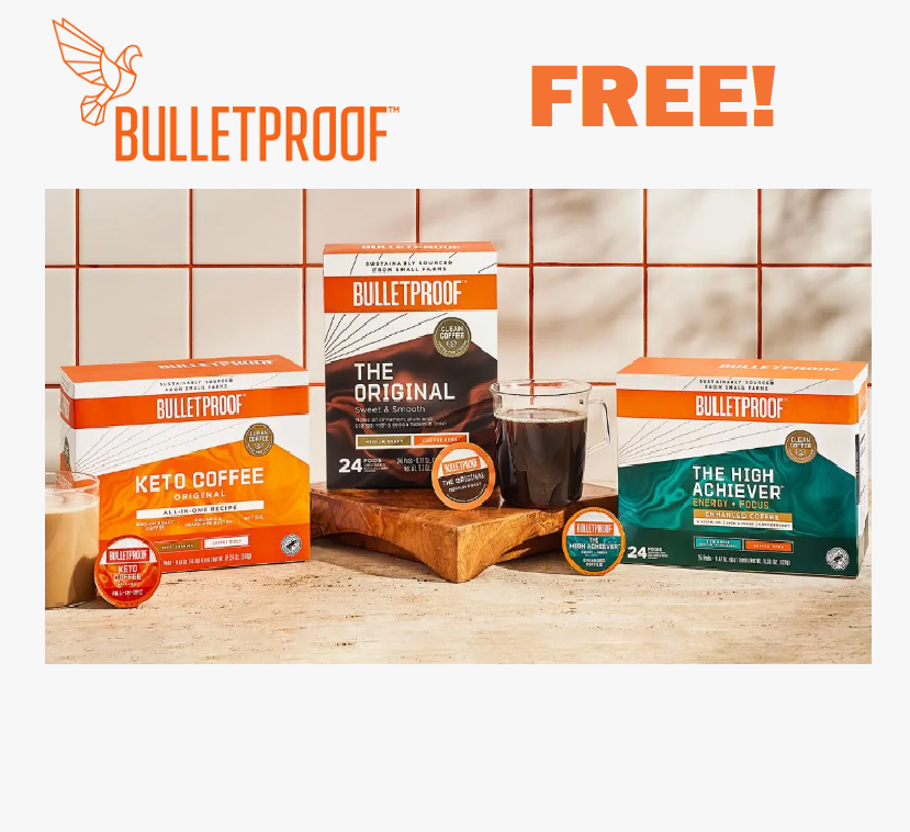 Image FREE Bulletproof Coffee Sample Pack