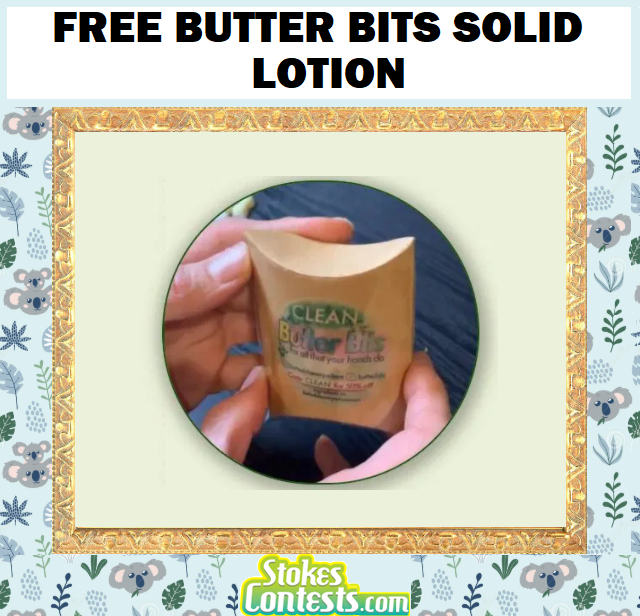 Image FREE Butter Bits Solid Lotion
