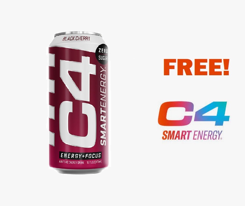 Image FREE C4 Smart Energy Drink Black Cherry