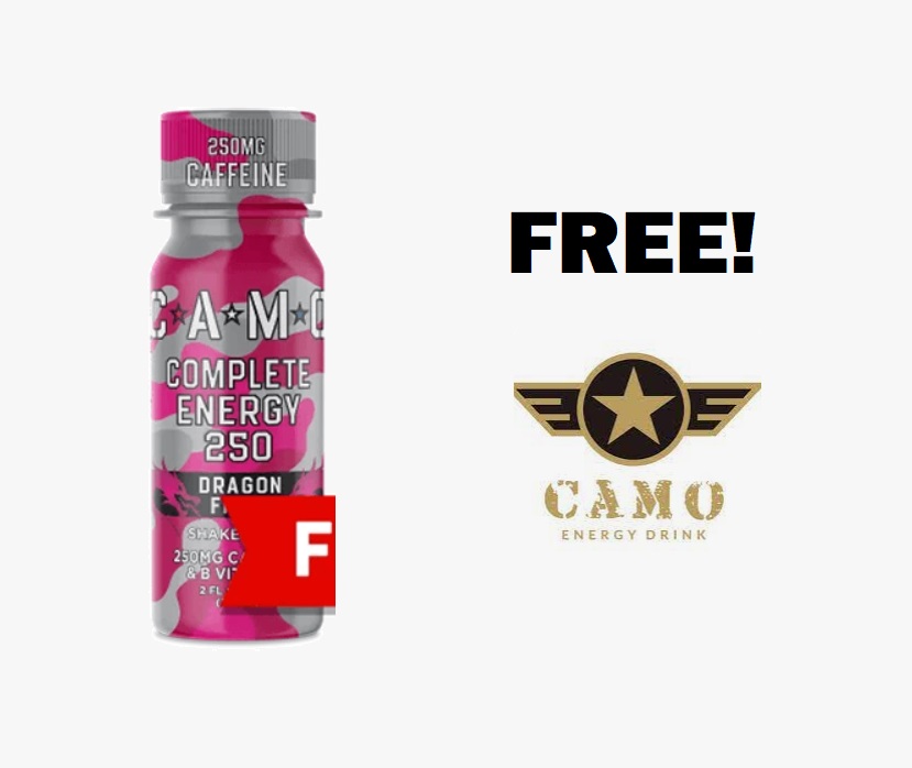 Image FREE CAMO Dragon Fruit Energy Shot 