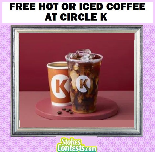 Image FREE Hot Or Iced Coffee At Circle K