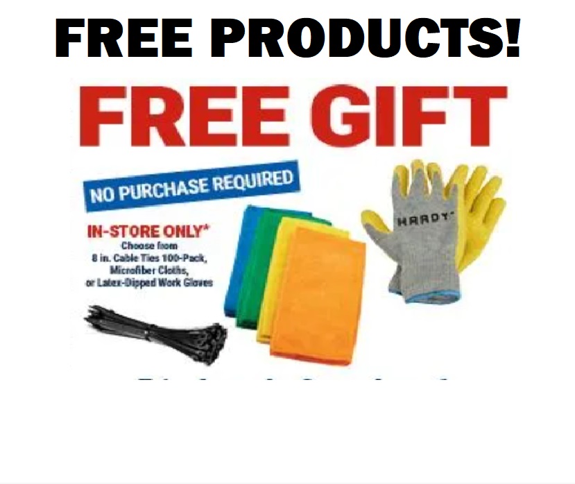 Image FREE Cable Ties, Work Gloves Or MicroFiber Cleaning Cloths