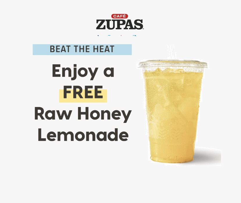 Image FREE Drink at Café Zupas