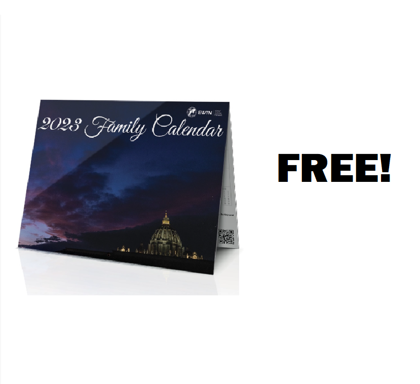 Image FREE 2023 EWTN Family Calendar