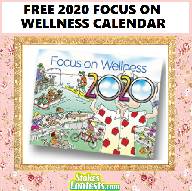 Image FREE 2020 Focus on Wellness Calendar