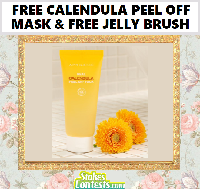 Image FREE Calendula Peel Off Mask & FREE Jelly Brush!