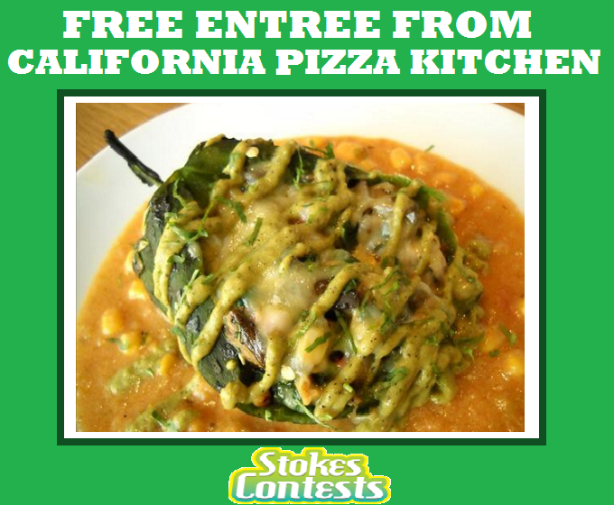 Image FREE Entree from California Pizza Kitchen for Veterans TODAY ONLY! 