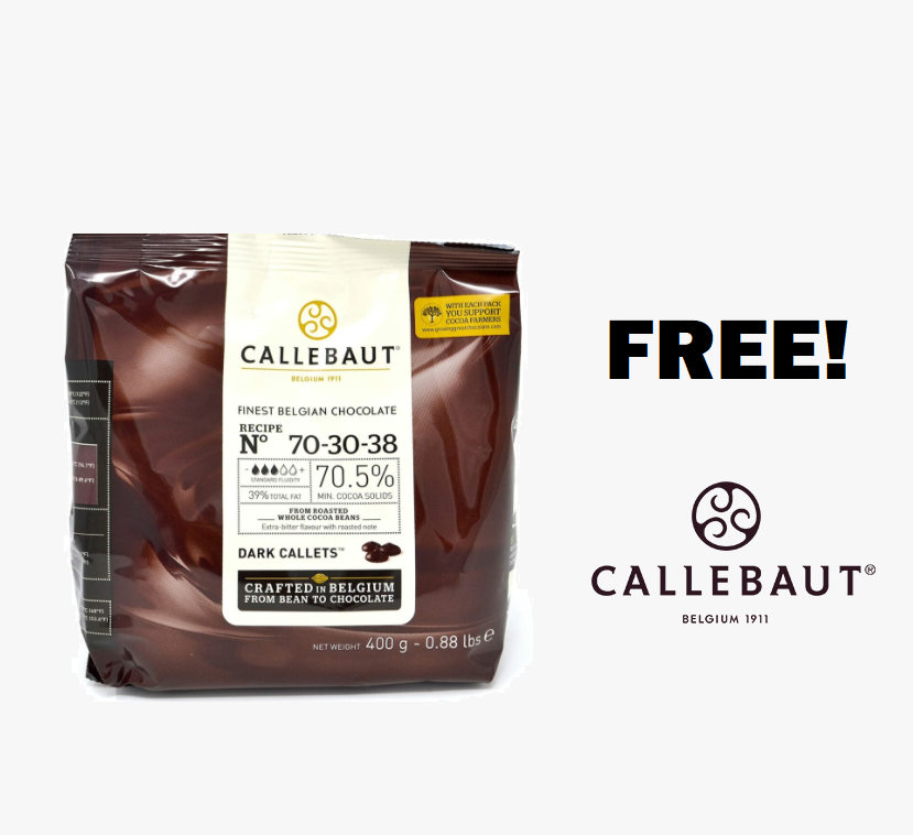 Image FREE Callebaut Belgium Dark Chocolate