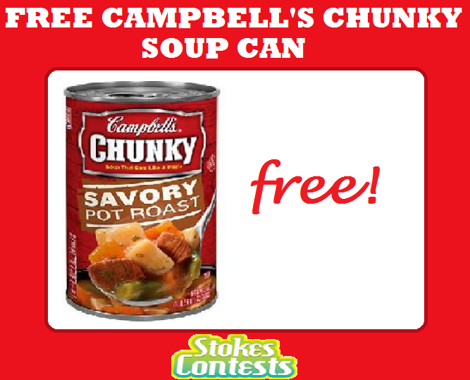 Image FREE Campbell's Chunky Soup Can