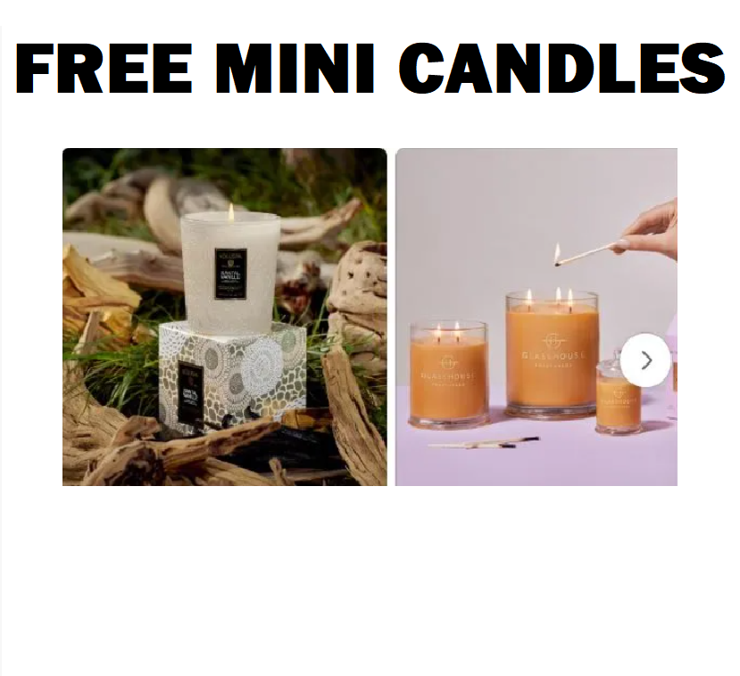 Image FREE Mini Candles