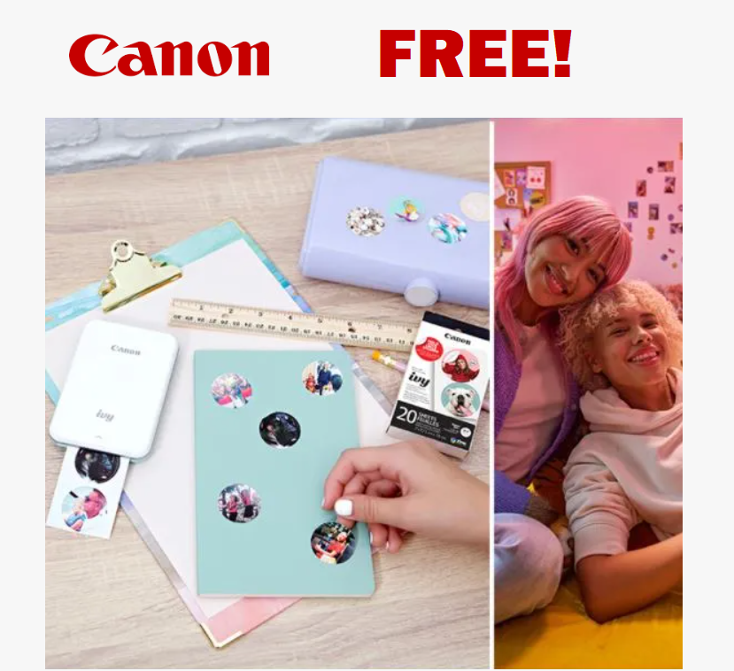 Image FREE Canon IVY Mini Photo Printer