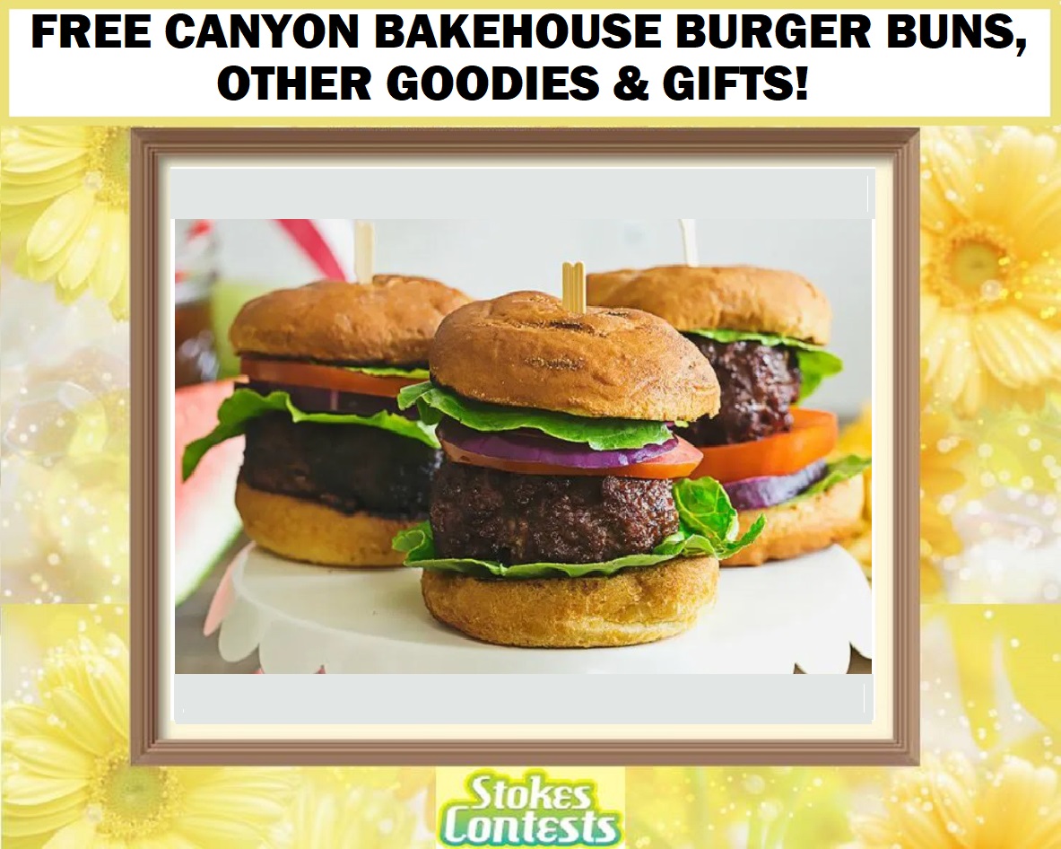 Image FREE Canyon Bakehouse Burger Buns, Other Canyon Bakehouse Goodies & Gifts