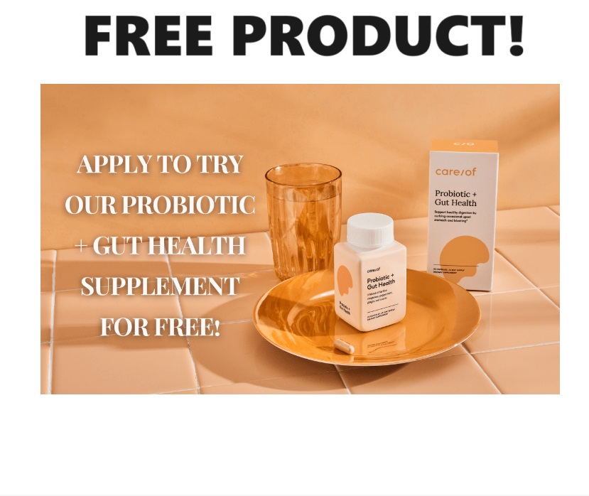 Image FREE Care/of Probiotic + Gut Health Vitamins