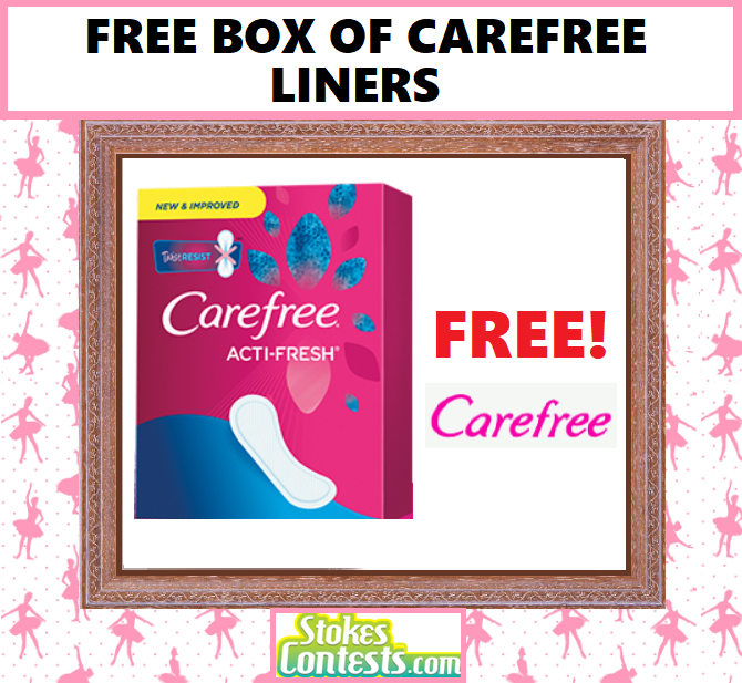 Image FREE BOX of Carefree Liners