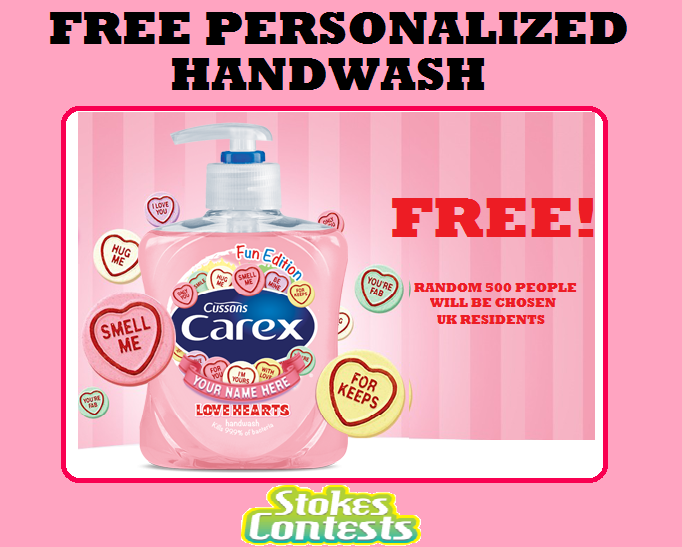 Image FREE Carex Personalized Hand Wash