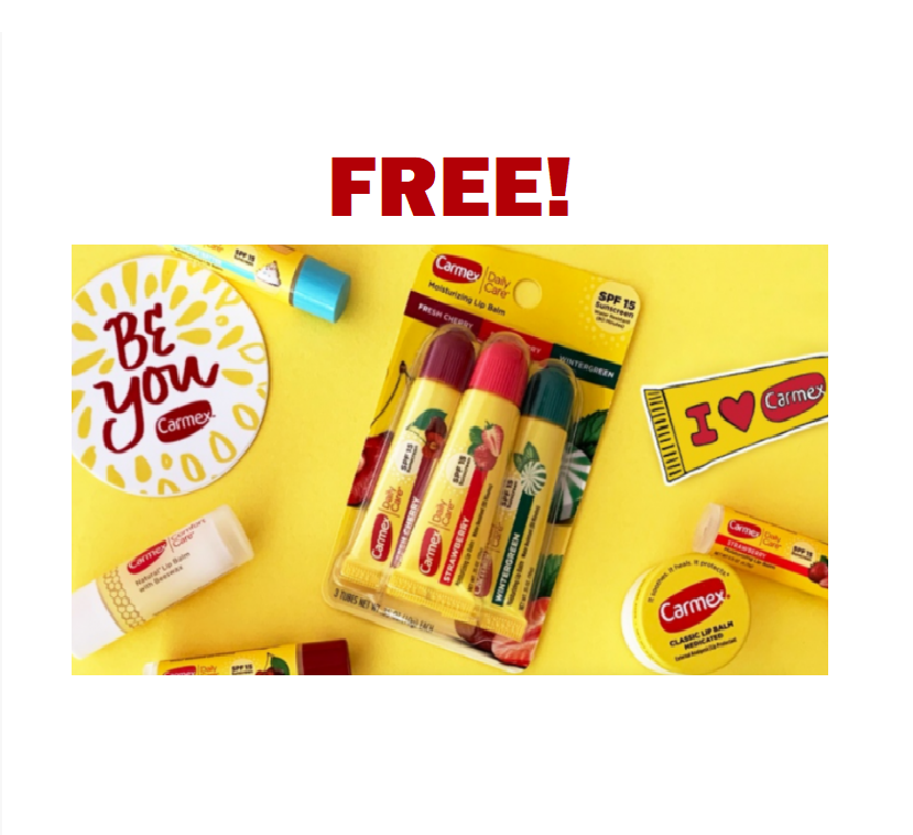 Image FREE Carmex Products 