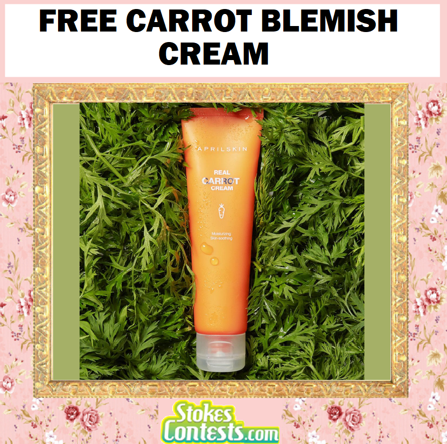 Image FREE Carrot Blemish Cream