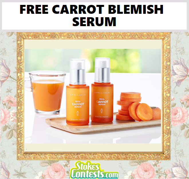 Image FREE Carrot Blemish Serum