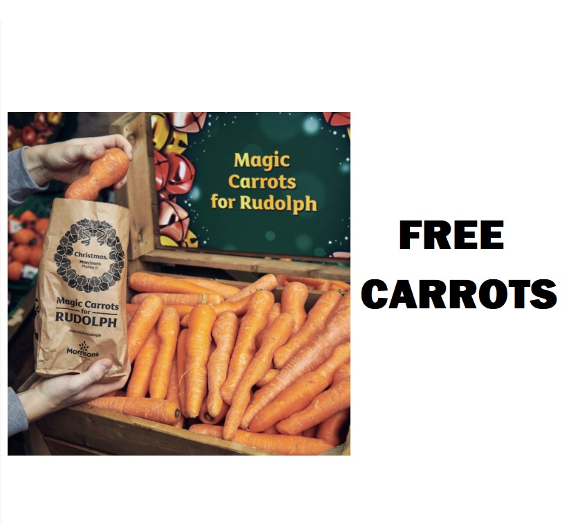 Image FREE Carrots at Morrisons! TODAY!