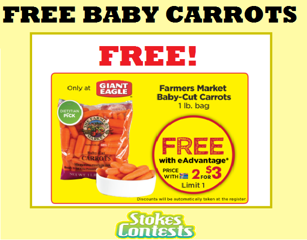 Image FREE Bag of Baby Carrots