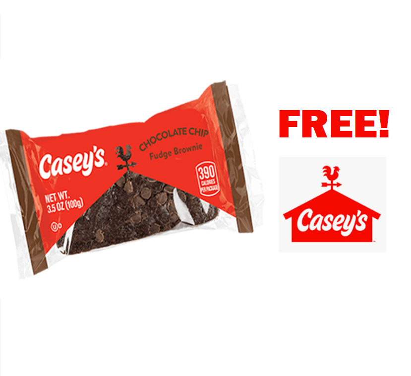 Image FREE Casey’s Fudge Brownie