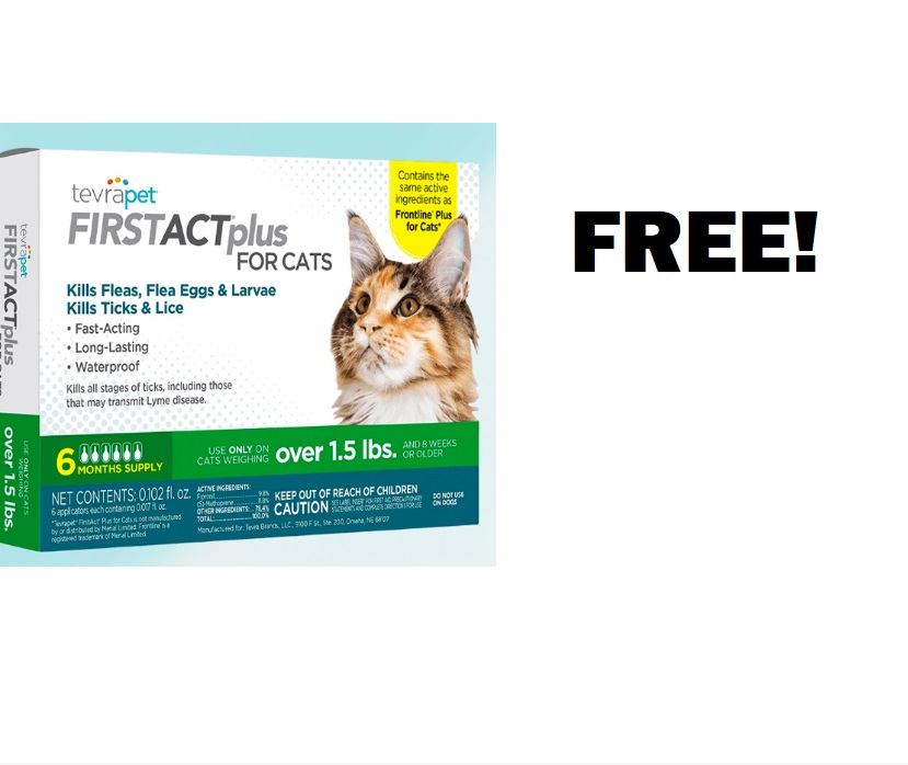 Image FREE Cat Flea & Tick Drops