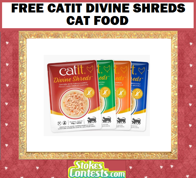 Image FREE Catit Divine Shreds Cat Food