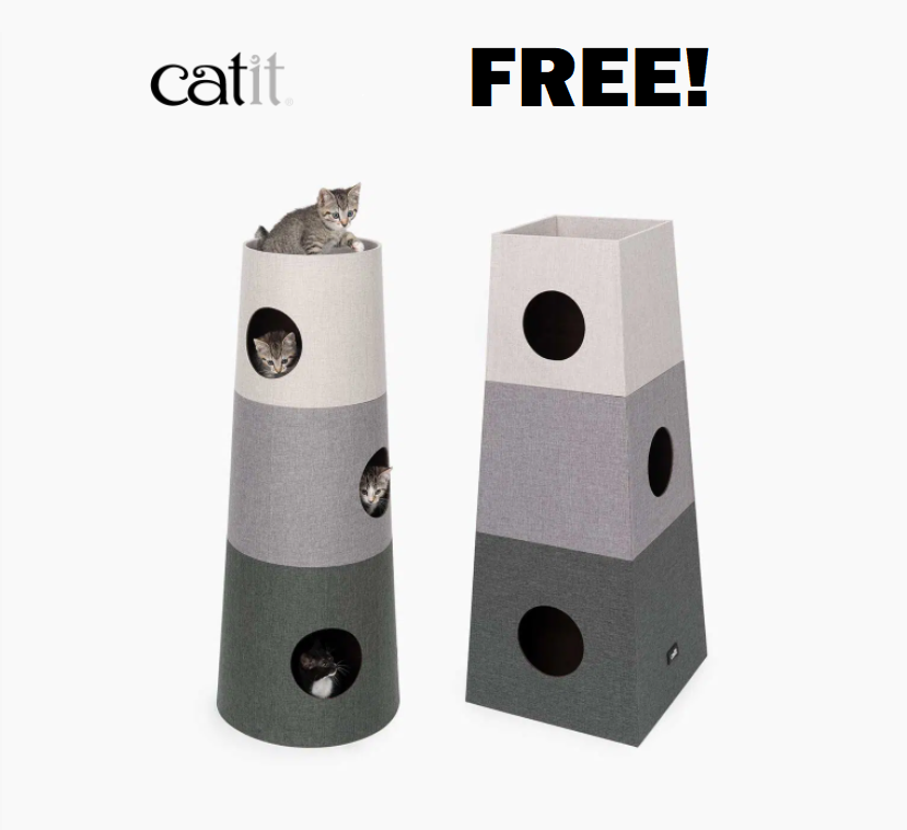 Image FREE Catit Stacking Tower for Cats