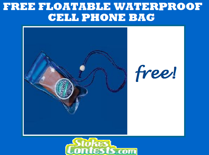 Image FREE Floatable Waterproof Cell Phone Bag  