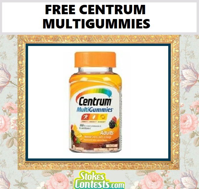 Image FREE Centrum Multigummies