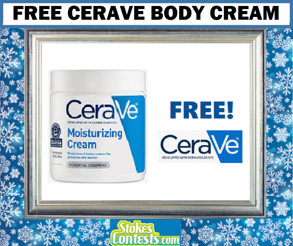 Image FREE CeraVe Body Cream