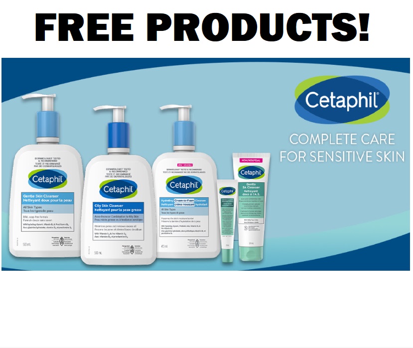 Image FREE Cetaphil Products